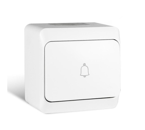 Кнопка звонка ОП Nix 10А IP54 250В бел. TOKOV ELECTRIC TKE-NX-DB-C01-IP54 Кнопка звонка ОП Nix 10А IP54 250В бел. TOKOV ELECTRIC TKE-NX-DB-C01-IP54