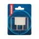 Переходник сетевой плоский "Тефаль" бел. блист. Rexant 11-1041-01